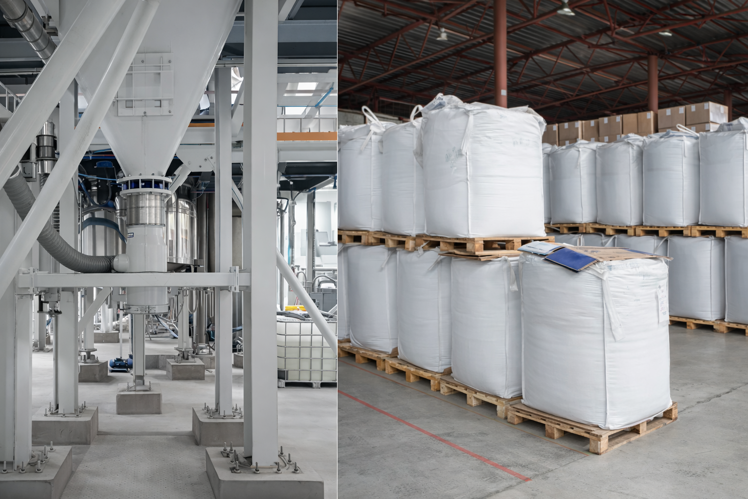 Empacadora de big bags