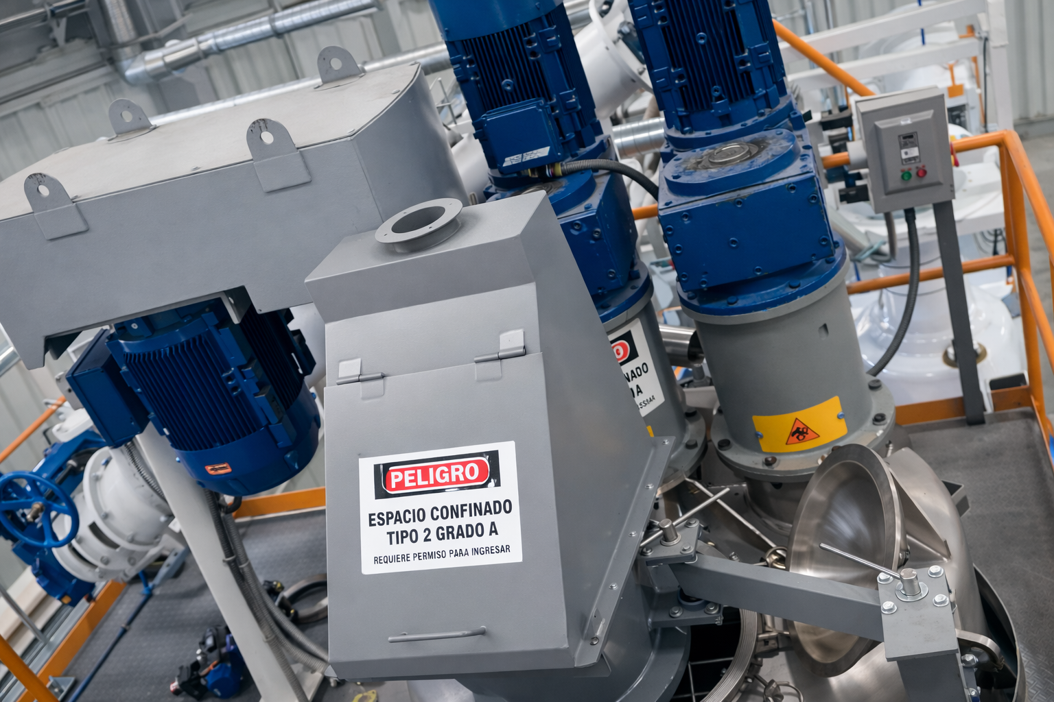 Equipo de mezcla triplex