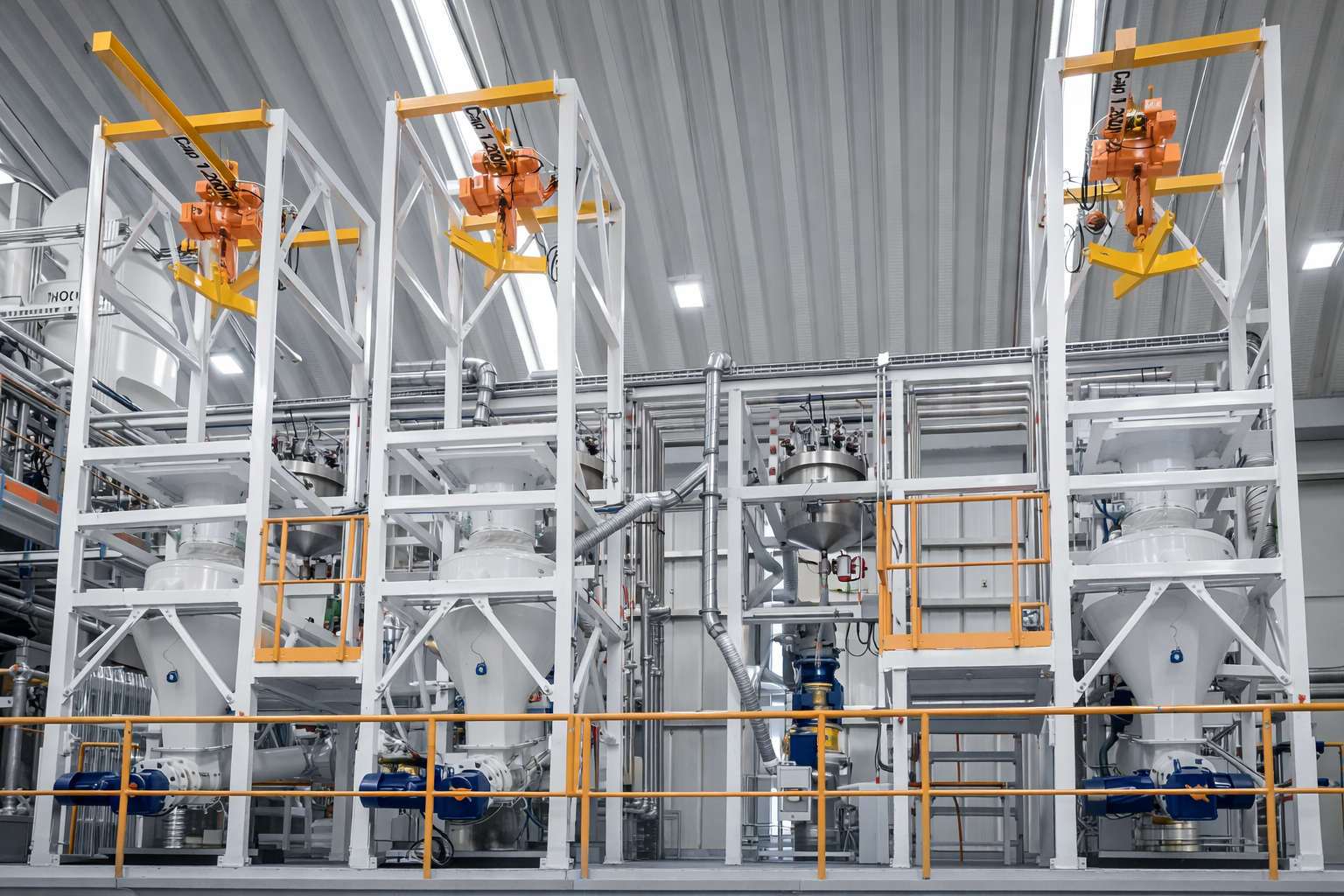 Estaciones de descarga de big bags