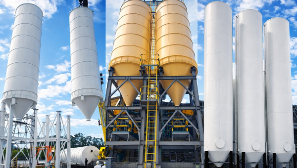 Fabricación de silos de almacenamiento de sólidos 